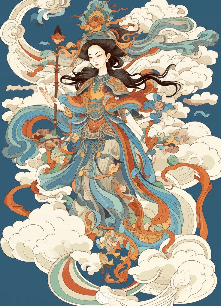 Poszter 20,5x28,4cm Mennyei látnoknő