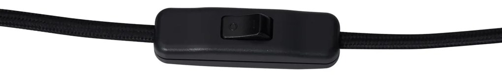 Design fali lámpa fekete matt üveggel, 3 izzós - Vertical