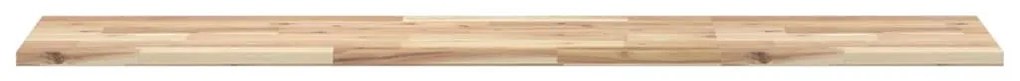 4 db kezeletlen tömör akácfa függőpolc 120 x 30 x 2 cm