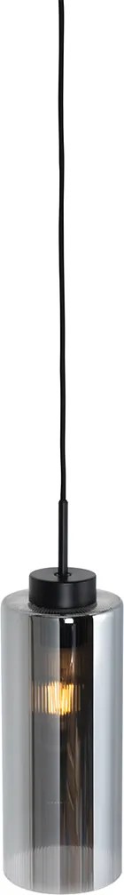 Okos függőlámpa fekete füstüveggel, Wifi ST64-gyel - Laura