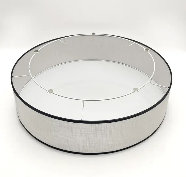 Brilagi - LED Mennyezeti lámpa BELLADONNA 3xE27/15W/230V átm. 50 cm fehér/tölgy