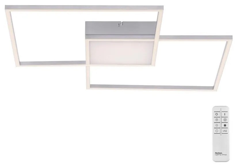 Leuchten Direkt 14712-55-LED Dimmelhető mennyezeti lámpa ASMIN LED/42W/230V + távirányító