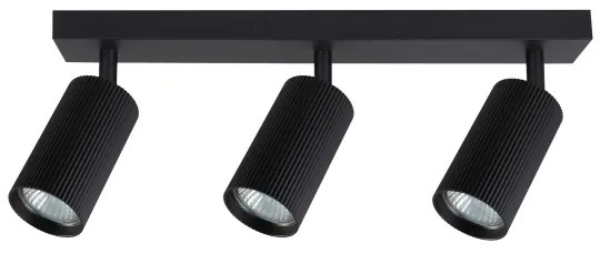 Brilagi - SELE MODERN 3xGU10/30W/230V fekete spotlámpa