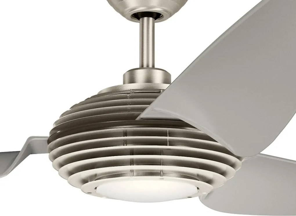 KICHLER KLF-VOYA-60-BS VOYA Ventilátoros lámpa Ezüst, Pezsgő LED IP20