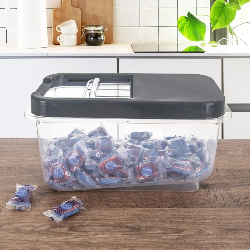 Fedeles műanyag tárolódoboz 35x20x18 cm Slop – Orion