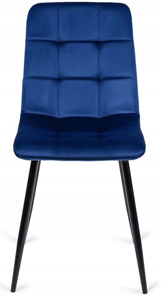 Sötétkék Bársony Étkezőszék. PERU