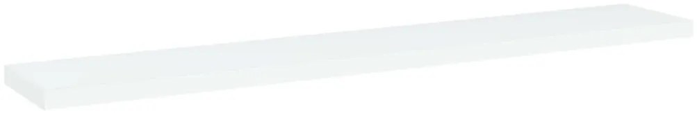 4 db fehér szerelt fa könyvespolc 60 x 10 x 1,5 cm