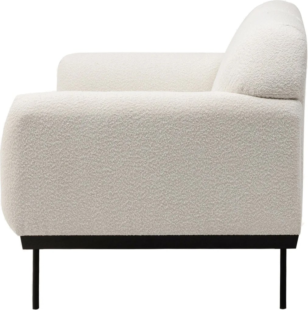 Fehér design kanapé ANDERSON
