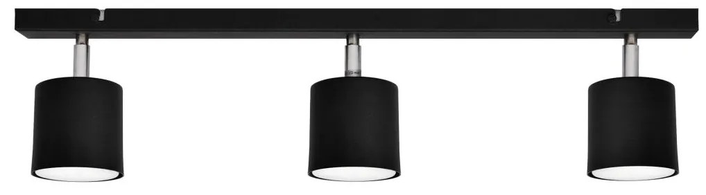 Spotlámpa PUNTA 3xGX53/10W/230V fekete