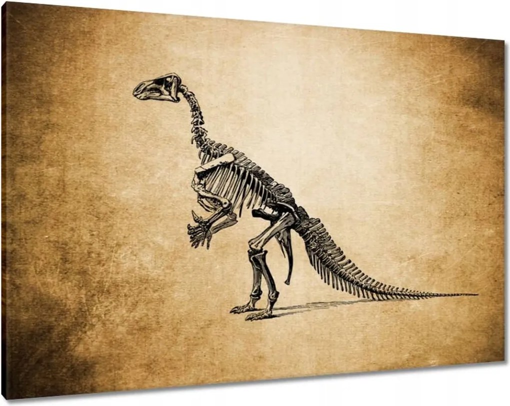 Festmények 100x70 Dinoszaurusz őstörténet Dino