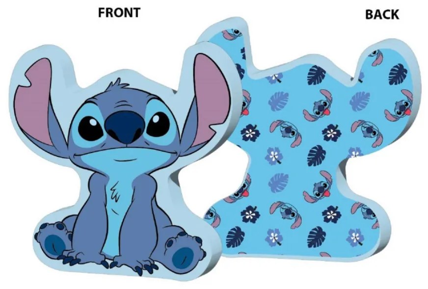 3D mikroplüss Lilo and Stitch kék Setino