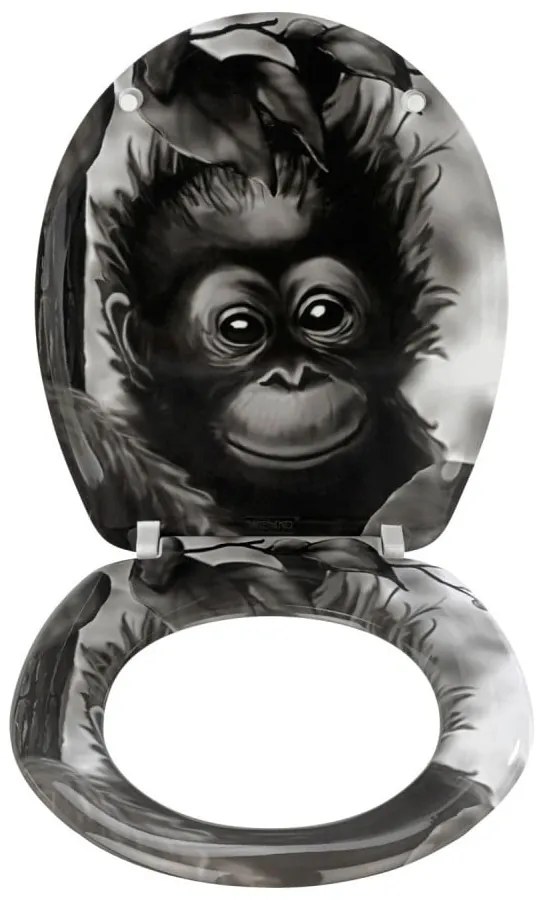 Ape WC-ülőke, 44,5 x 36,5 cm - Wenko