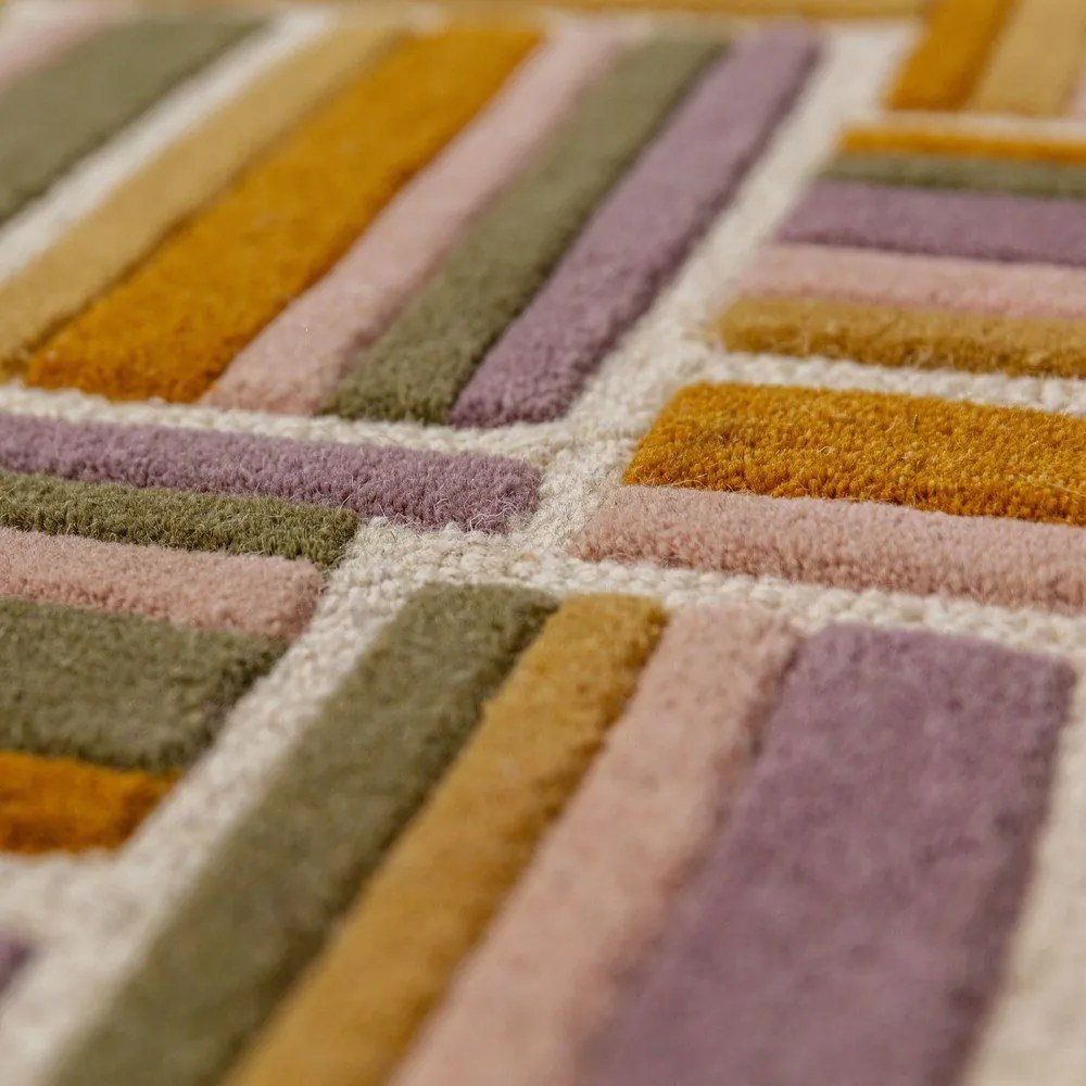 Kézi szövésű gyapjú szőnyeg 160x230 cm Lattice Shaped – Flair Rugs