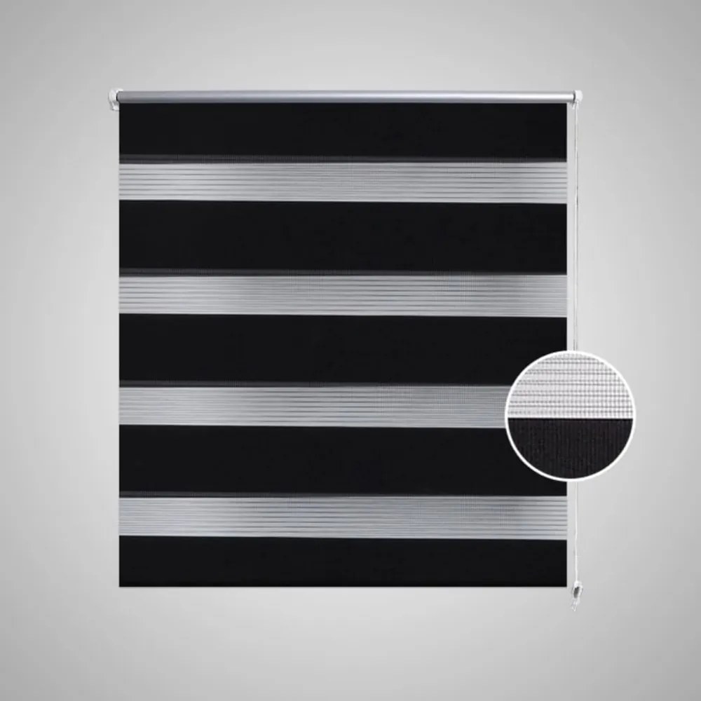 Zebra roló 120 x 175 cm Fekete