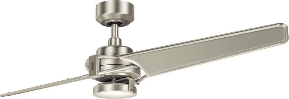 KICHLER KLF-XETY-56-BN XETY Ventilátoros lámpa Nikkel, Pezsgő LED IP20
