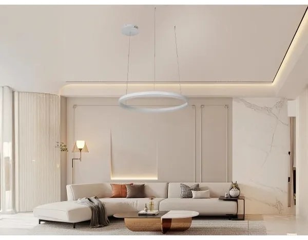 LED dimmelhető csillár zsinóron LED/42W/230V 3000-6500K + távirányítás