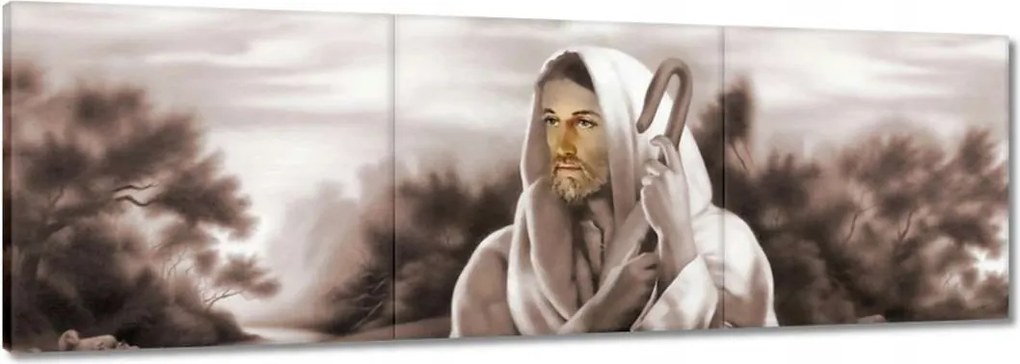 Vászonkép 150x50 A jó pásztor Bárányok