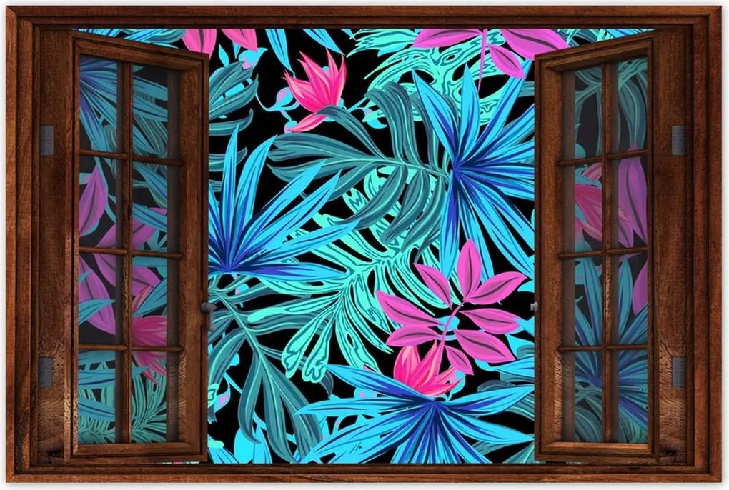 Poszterek 90x60 Trópusi összeállítás