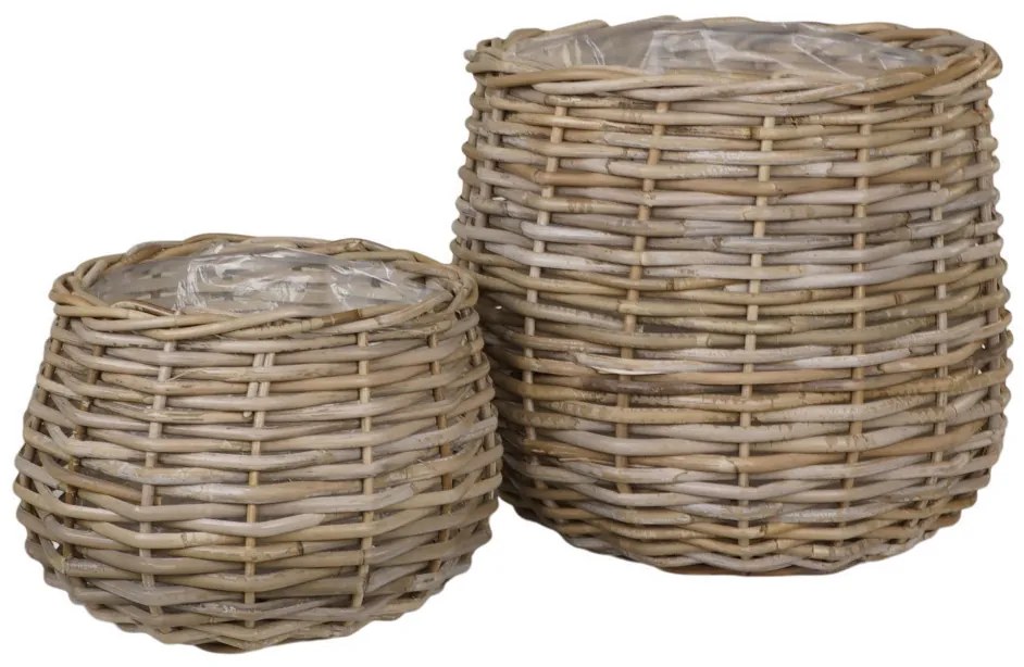 Pulo kosarak, kubu rattan, natúr 2 db