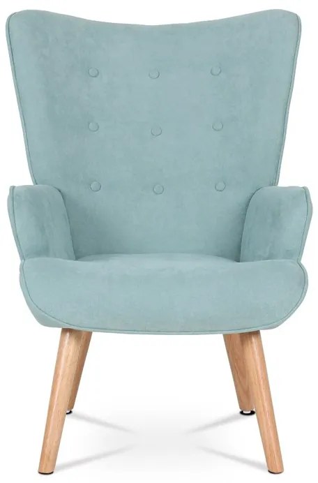 Kék Szövet U‑Fotel. AK-302 BLUE2