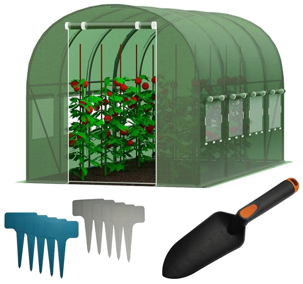 Kerti fóliasátor 2,5x4 m