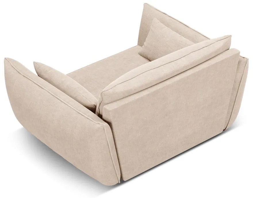 Bézs fotel Vanda – Mazzini Sofas