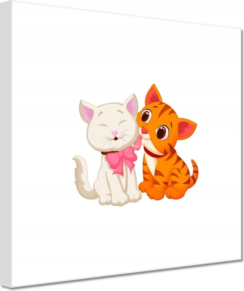 Vászonkép 60x60 Cica