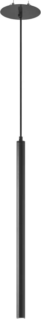 NOVOLUX 906F-L3104B-02 TANIA Hengeres Függesztett Lámpa Fekete LED IP40