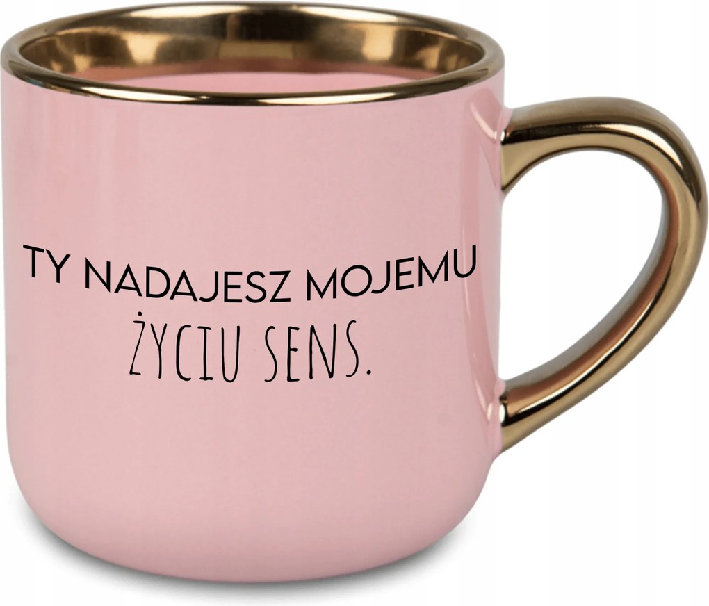 Bögre Nagy Rózsaszín Értelmet Adsz Az Életnek Ajándék Feleség Férj Házasság