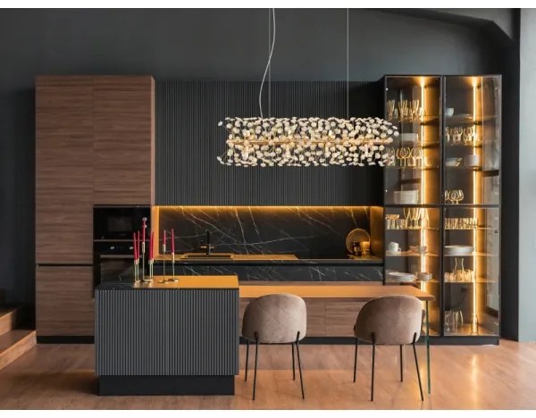 Globo 64135H4 - LED kábelcsillár KATRINA 12xG9/3,5W/230V arany