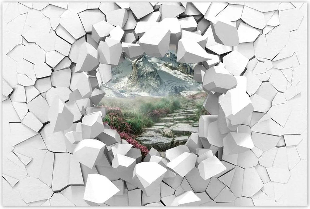 Poszterek 90x60 Hegyi kilátás Tájkép Köd