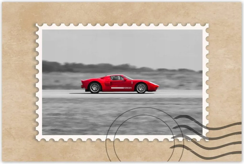 Poszter 60x40 Sportos Ford Gt