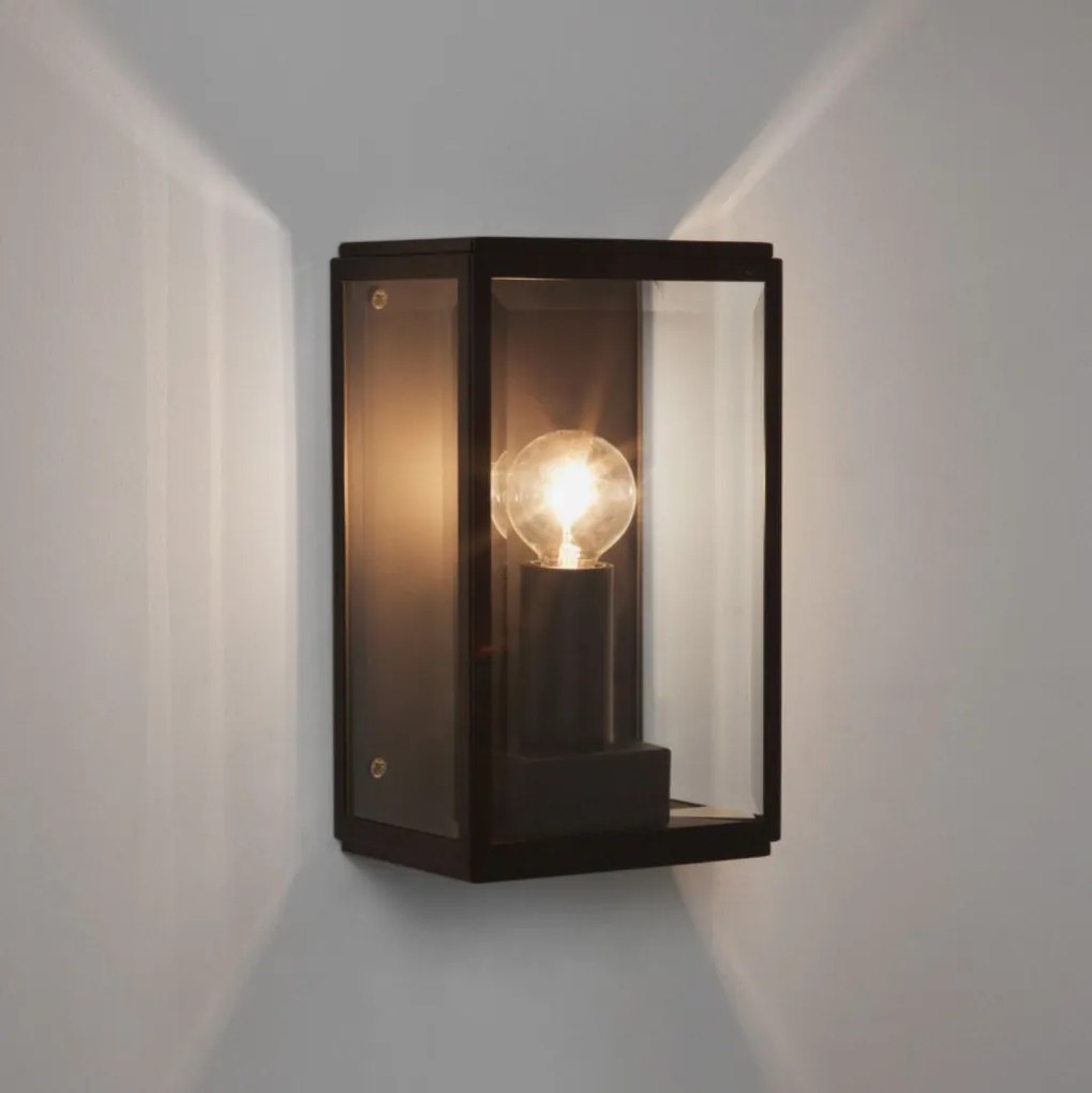 ASTRO LIGHTING 1095040 HOMEFIELD Klasszikus Kültéri Fali Lámpa Fekete E14 IP44