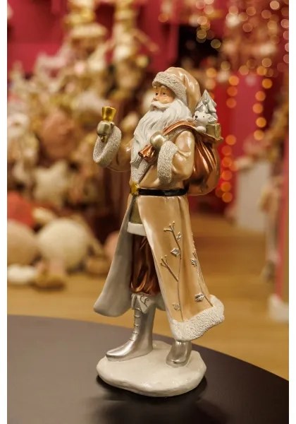 Karácsonyi dekoráció 39 cm Santa