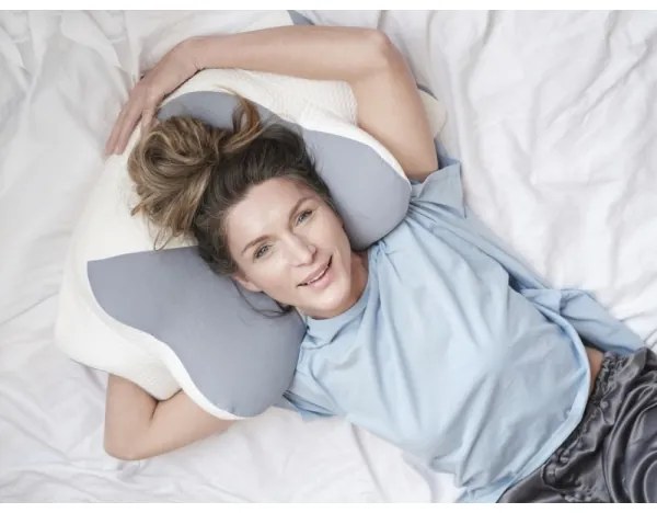 CONNECT IT CFH-6032-WH - Gemini anatómiai párna fehér/szürke