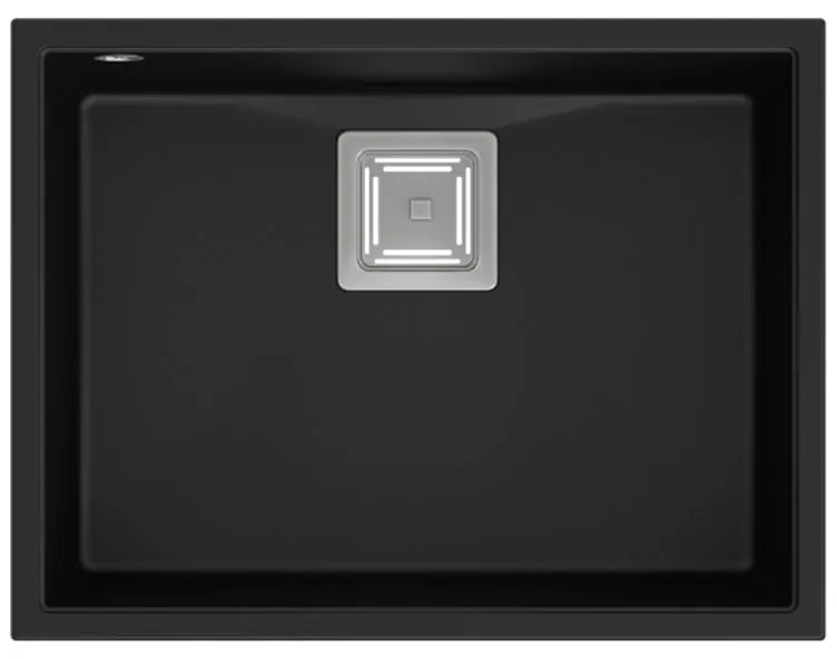 gránit mosogató DAVID 50 Black