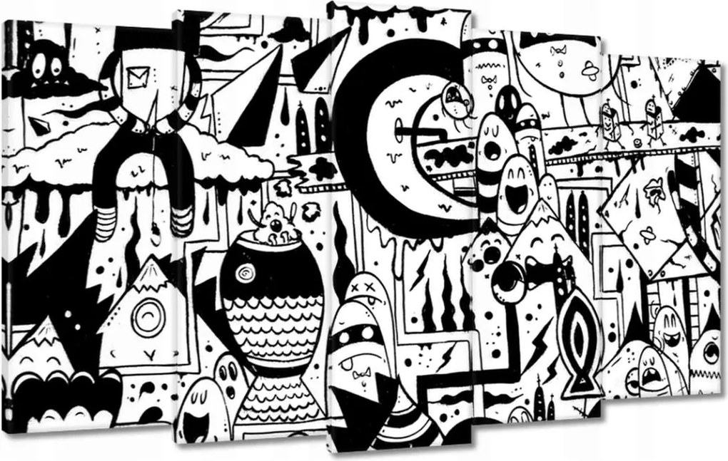 Festmények 100x60 Ifjúsági graffiti