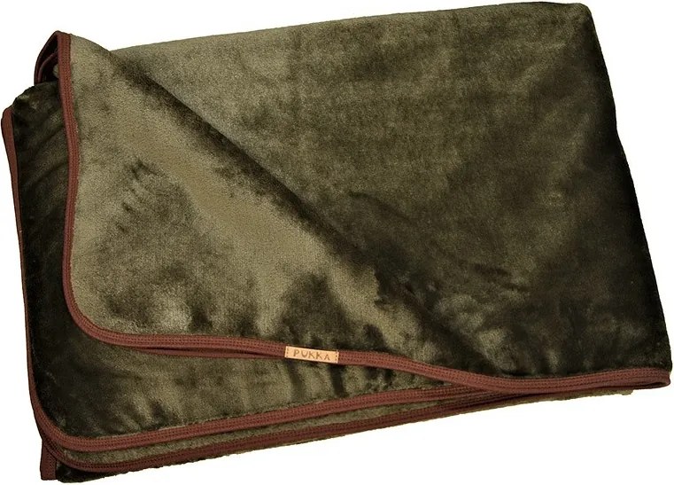 Horgász vadász egy rétegű Flanel Fleece takaró hordozóval
