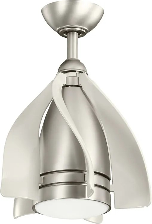 KICHLER KLF-TERNA-15-BN TERNA Ventilátoros lámpa Nikkel, Pezsgő LED IP20