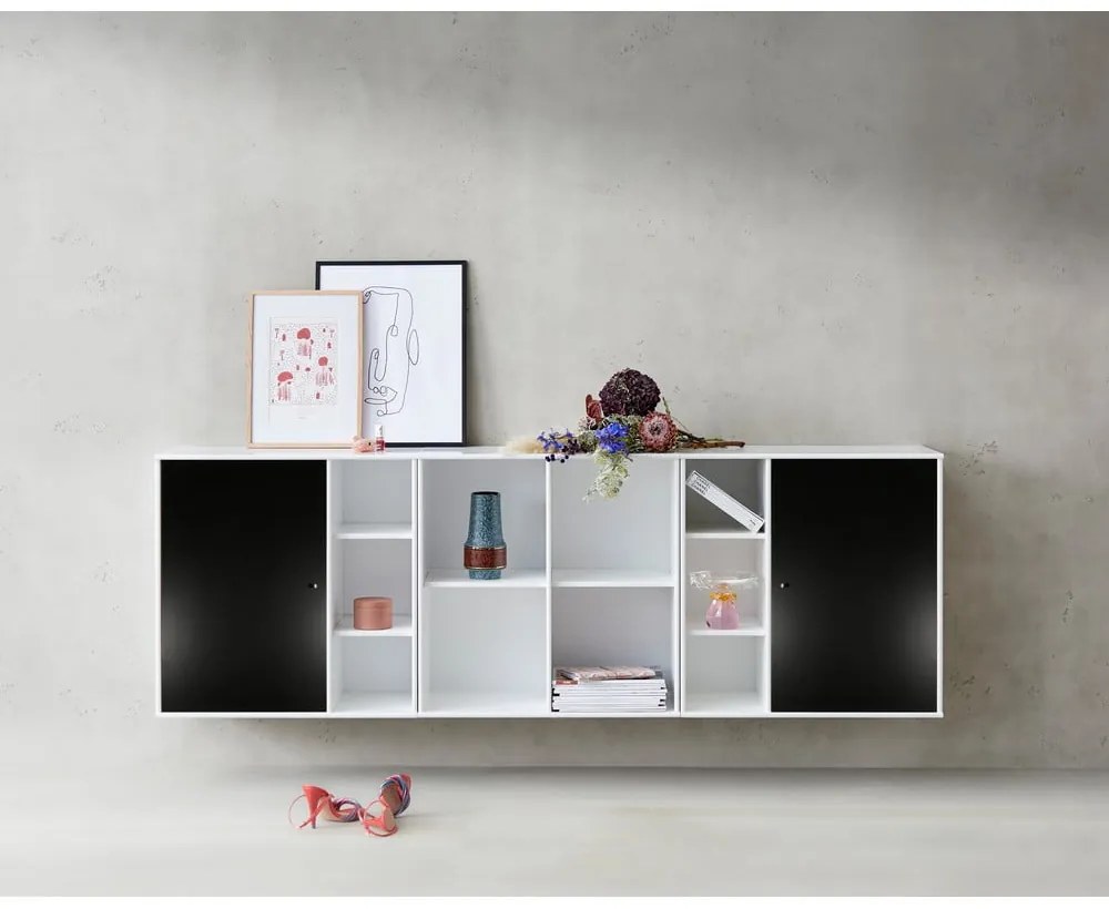 Fehér moduláris polcrendszer 68,5x69 cm Mistral Kubus - Hammel Furniture