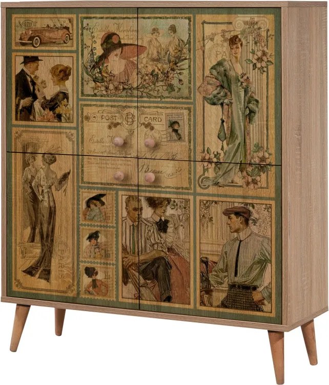 Konyhaszekrény, 95 cm – Multilux-732