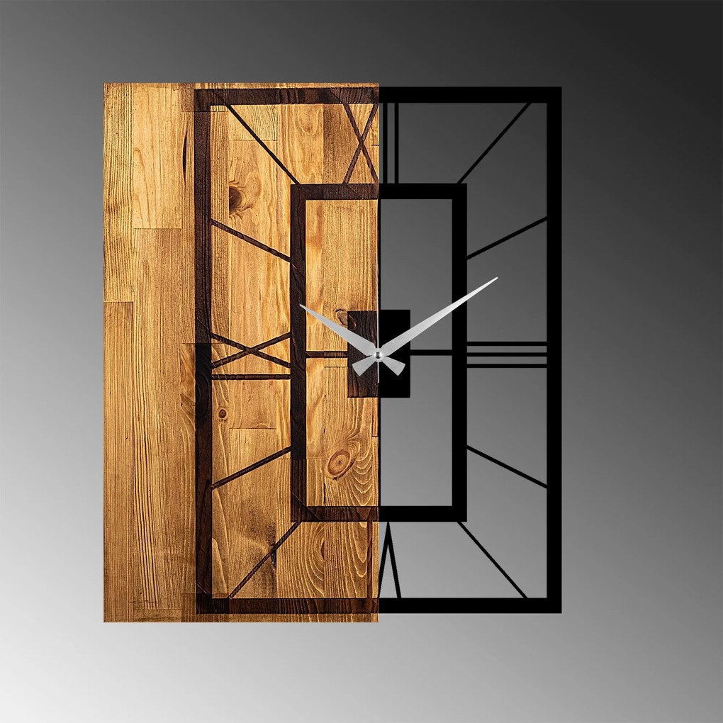 Fali Dekoráció Decorative Wooden Wall Clock, Wooden Clock 37