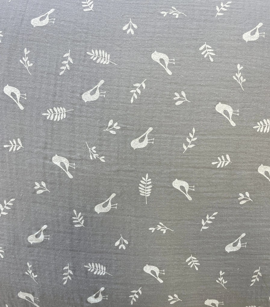 Bird muszlin lapok 140x200cm+90x70cm TiaHome