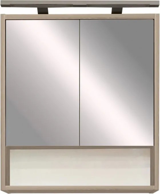 Luna 60 felső tükrös szekrény, Sonoma tölgy