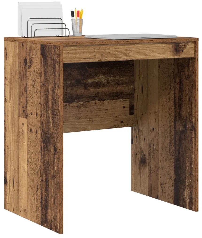 Íróasztal Régi fa MDF 70 x 50 x 76 cm Egyszerű Íróasztal