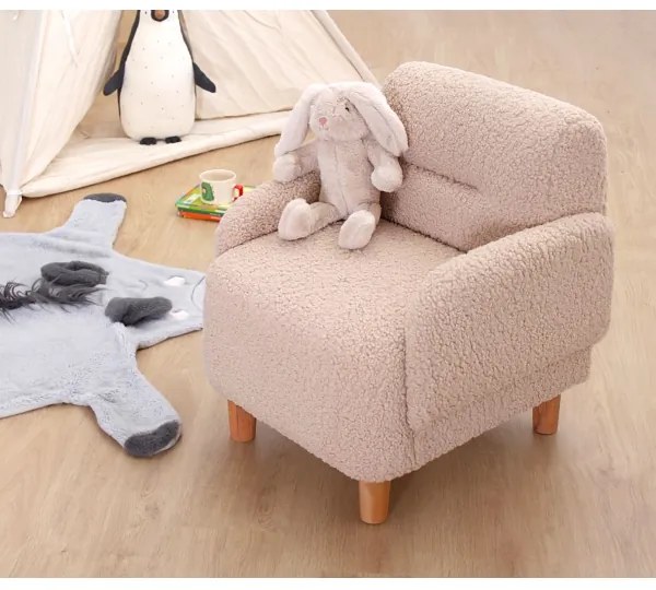 LORY rózsaszín gyerekfotel