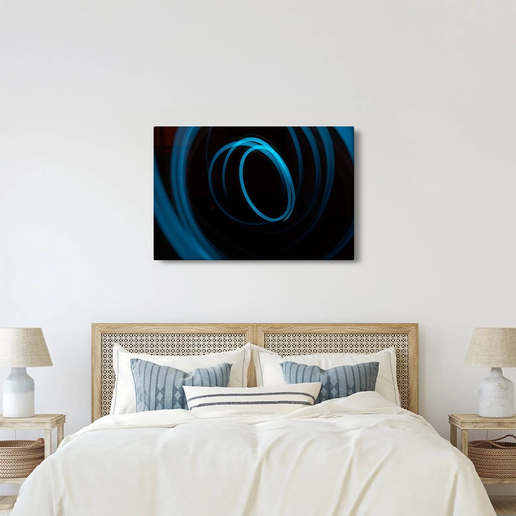Kék vonal képe (90x60 cm)