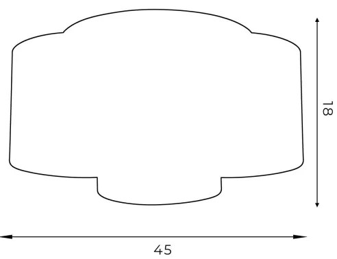 Felületre szerelhető csillár ARDEN 3xE27/60W/230V zöld/arany