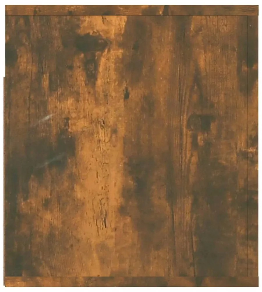 2db füstös tölgy színű fali éjjeliszekrény 50 x 36 x 40 cm