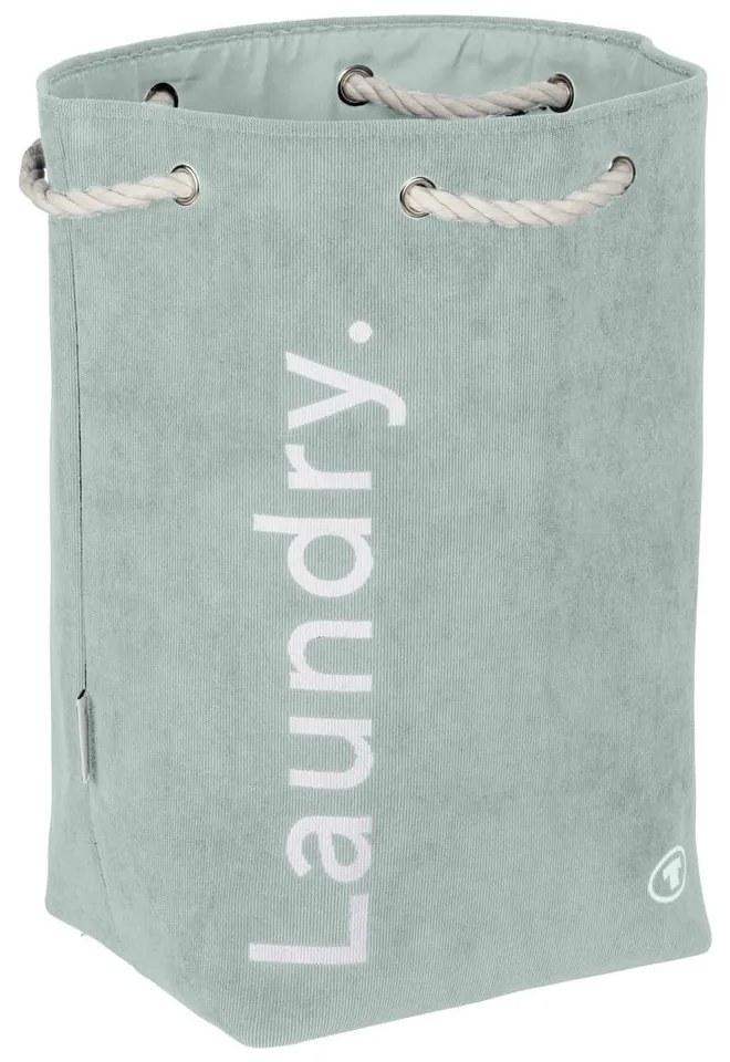 Világoszöld textil szennyeskosár 35,5 l Tom Tailor – Wenko